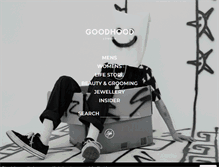 Tablet Screenshot of goodhoodstore.com